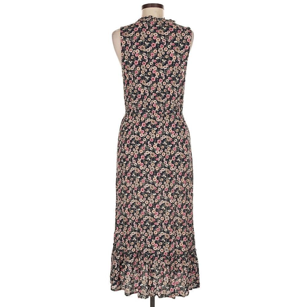Maison & Belle floral sleeveless maxi dress size medium